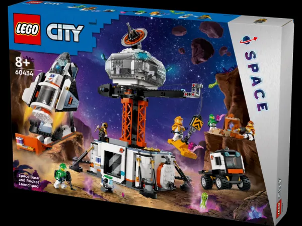 Rymdbas och raketuppskjutningsramp 60434 LEGO® City